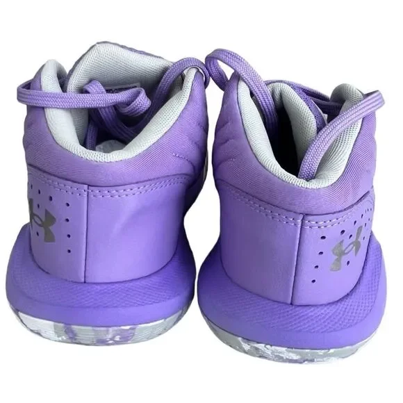Under Armour UA GS Jet ’21 Basketball Shoes 6YPurpleWith Box